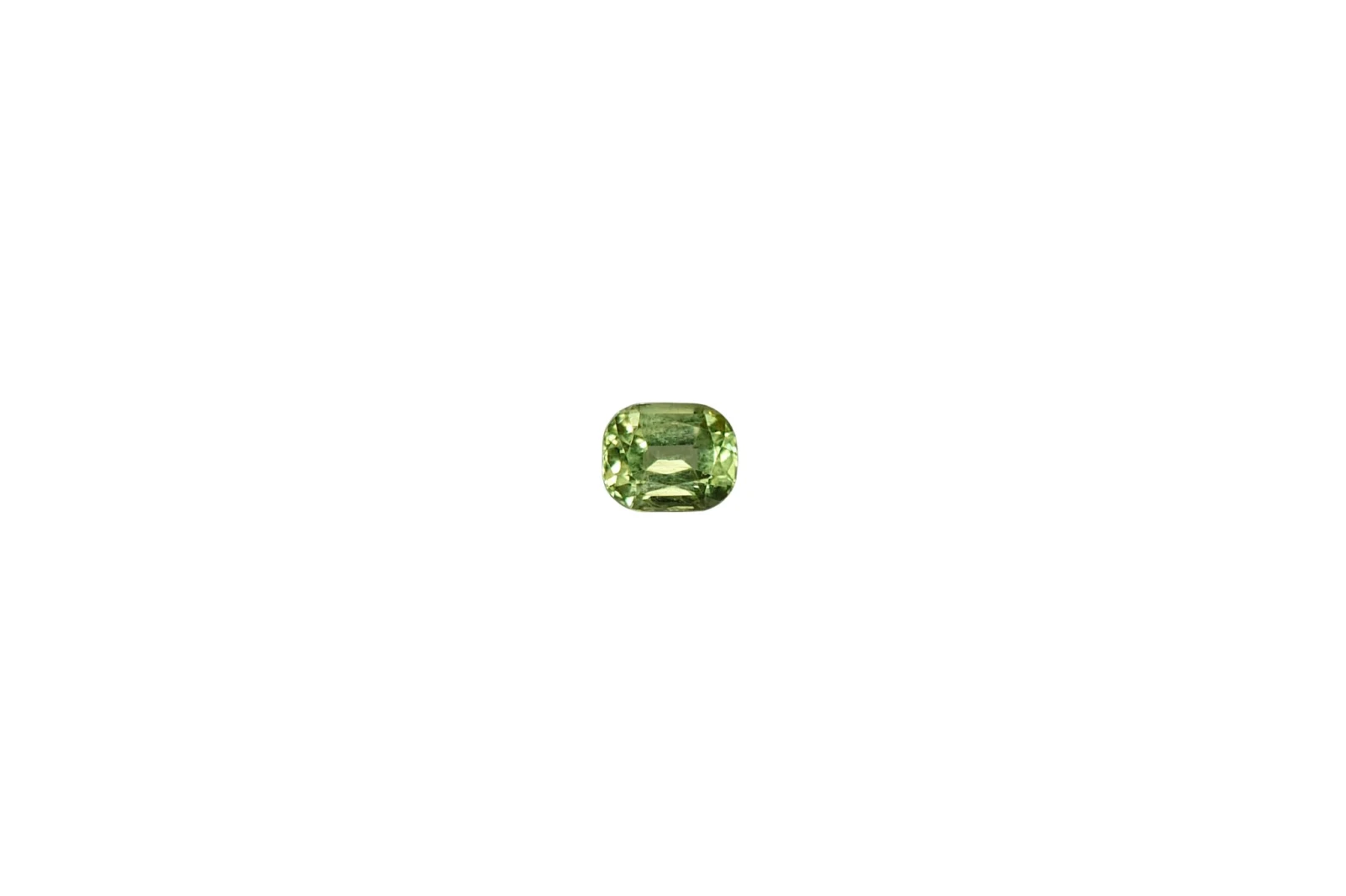 0.55ct Natural Peridot Faceted Loose Gemstone From Pakistan — view 1